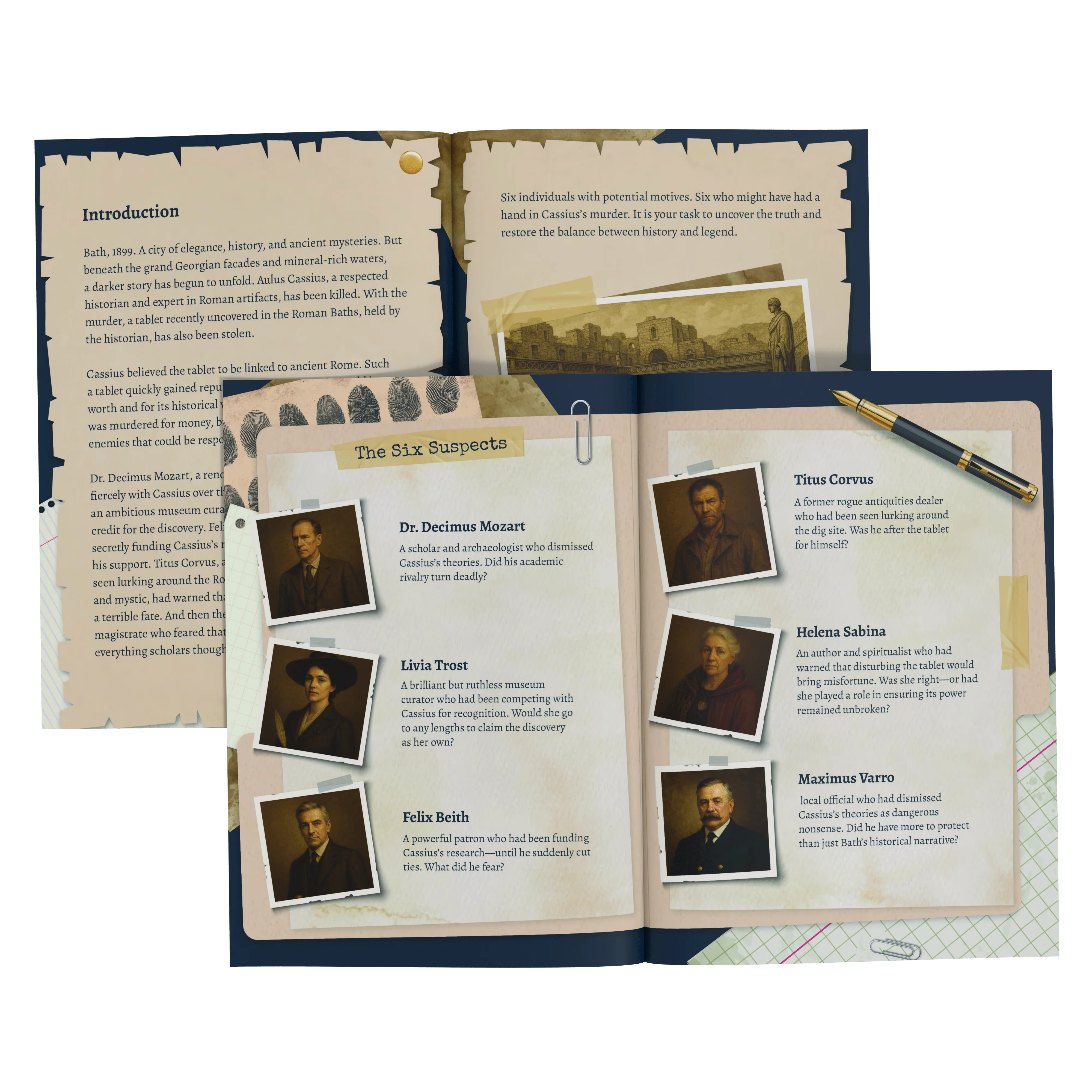 Outdoor Escape Room Bath - Self-Guided Murder Mystery Tour – The Lost Roman Tablet of Bath - Image 2