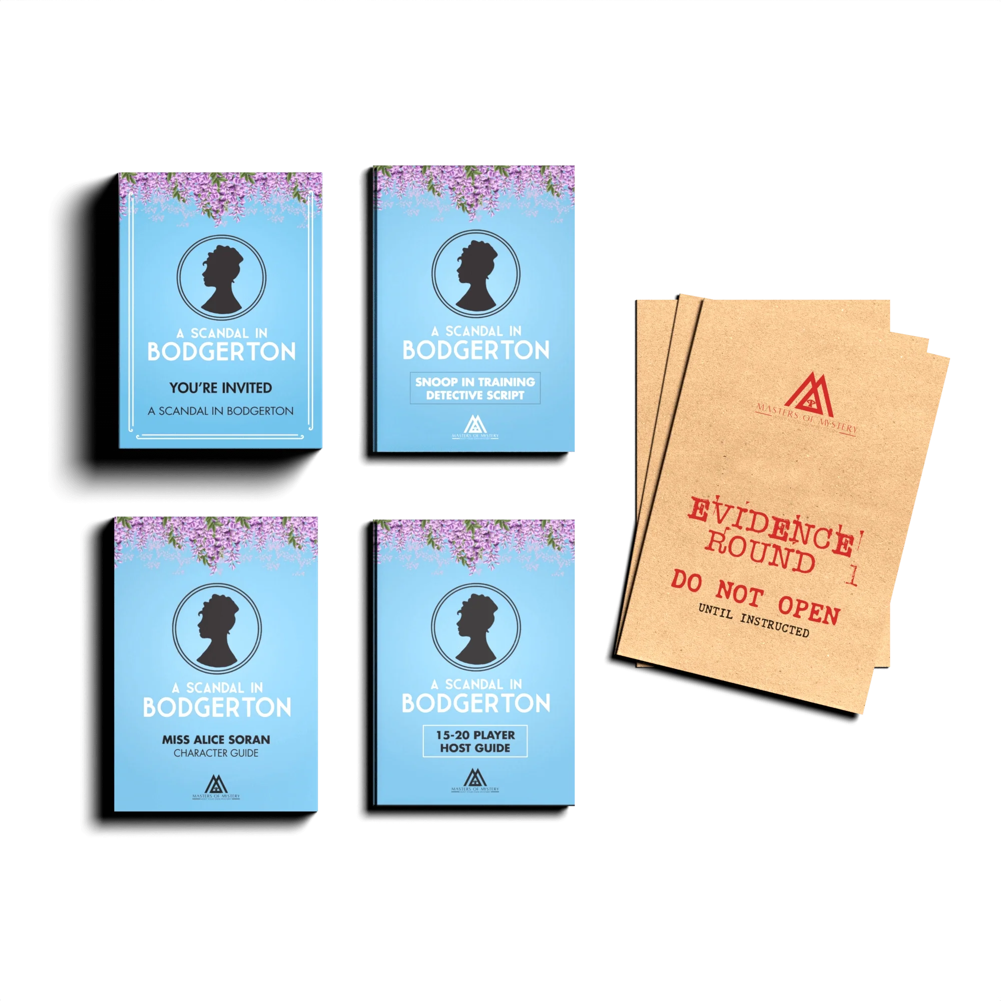 Bridgerton & Jane Austen Themed Murder Mystery Game Kit - Image 3