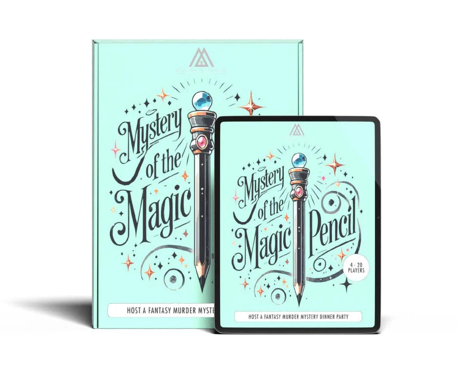 Expansion Pack - Kids Murder Mystery Game Kit - Mystery of the magic pencil