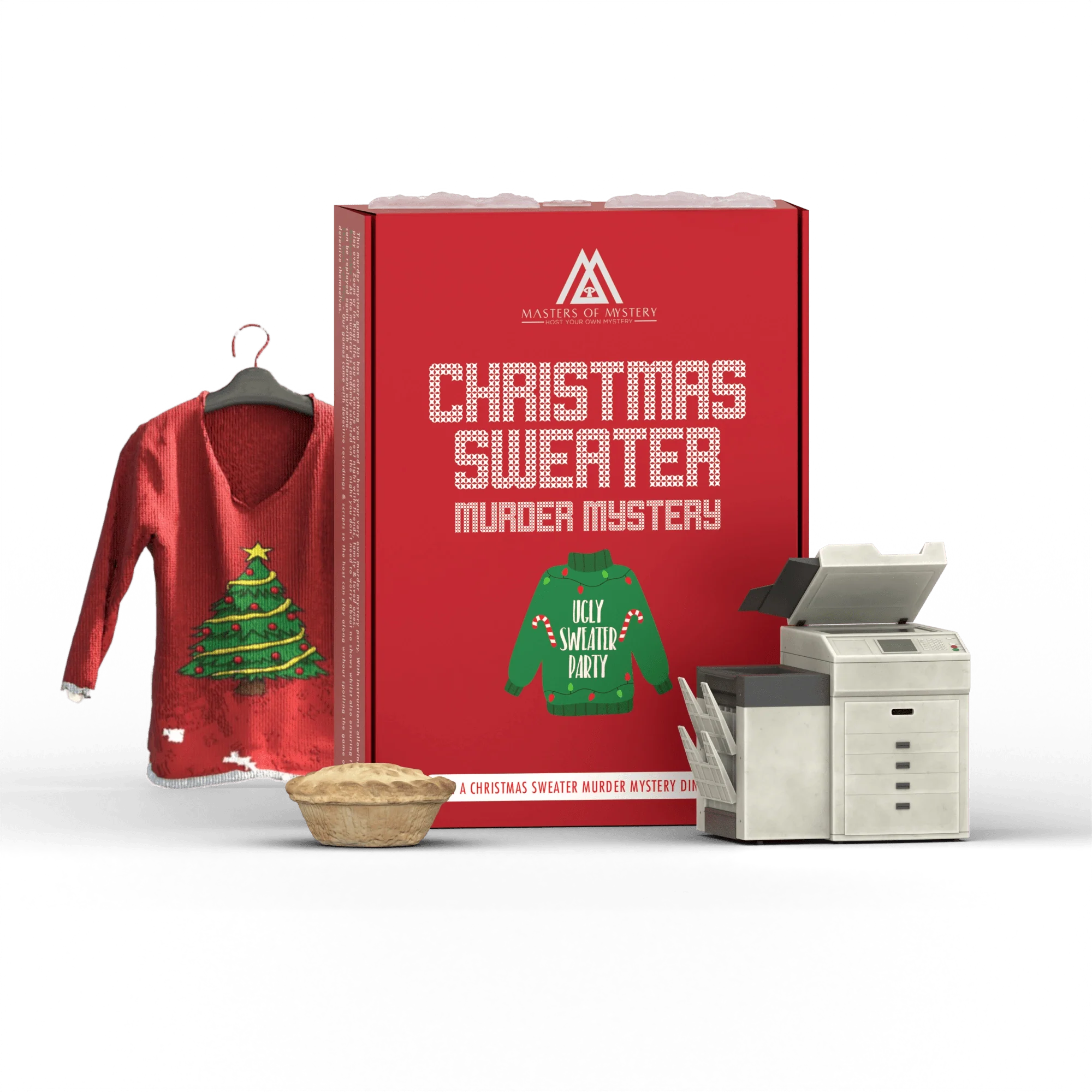 Expansion Pack - Office Christmas Sweater Party Murder Mystery Game Kit - Image 4