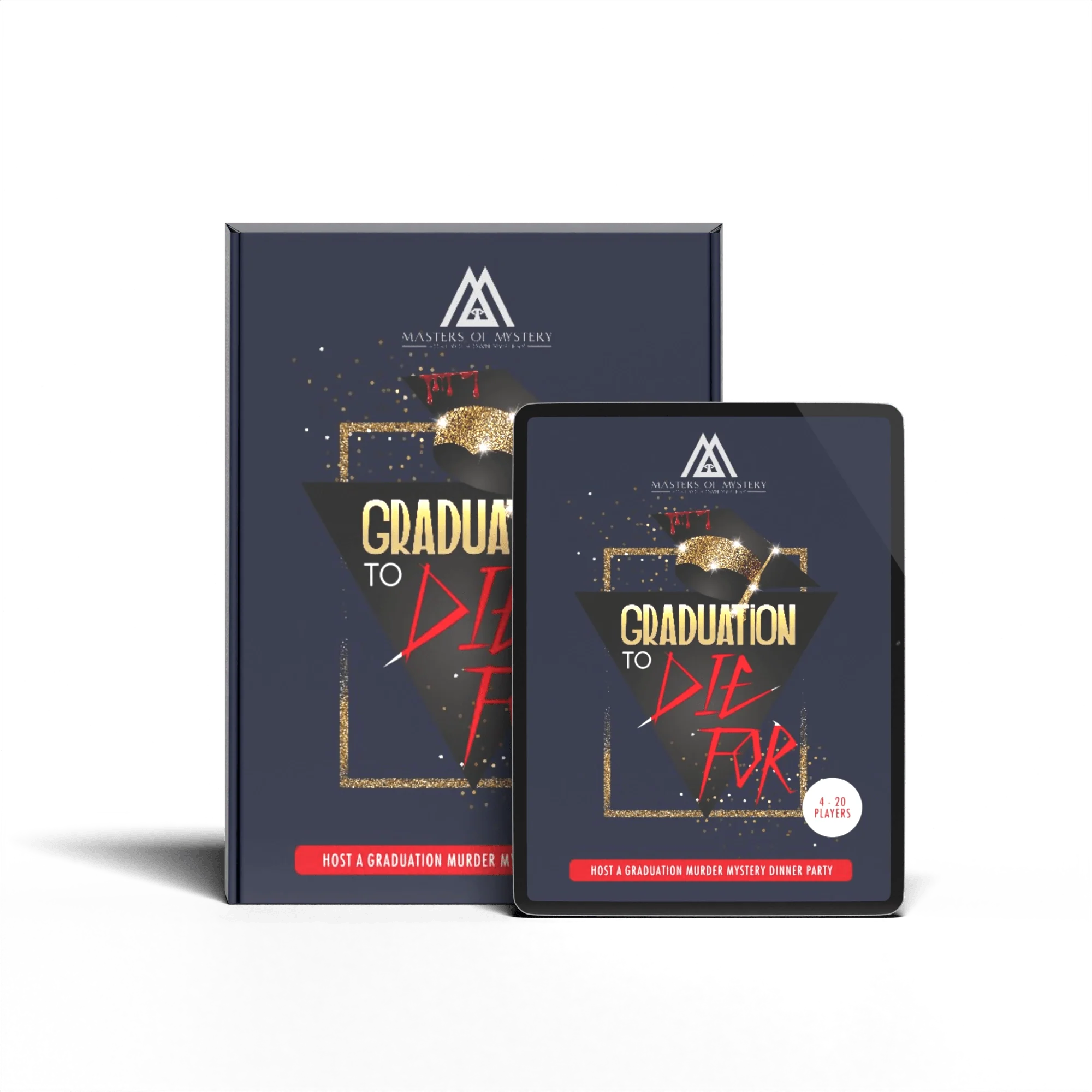 "A Graduation to Die For" Murder Mystery Game Kit - Themed Party Fun