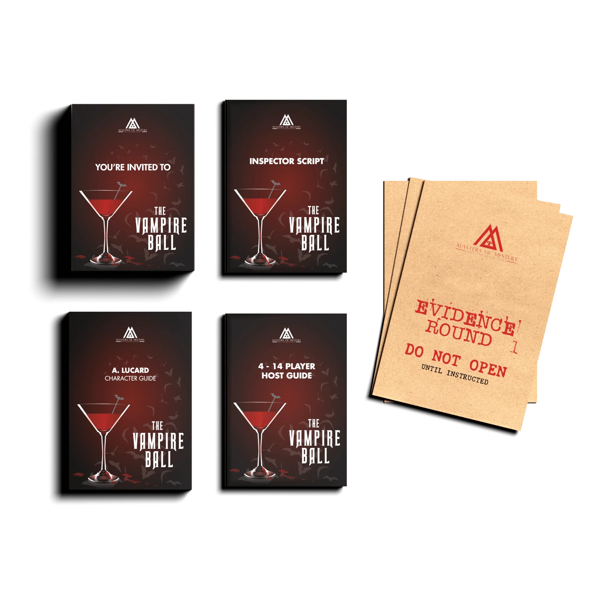 Halloween Murder Mystery Game Kit - Vampire Ball - Image 4