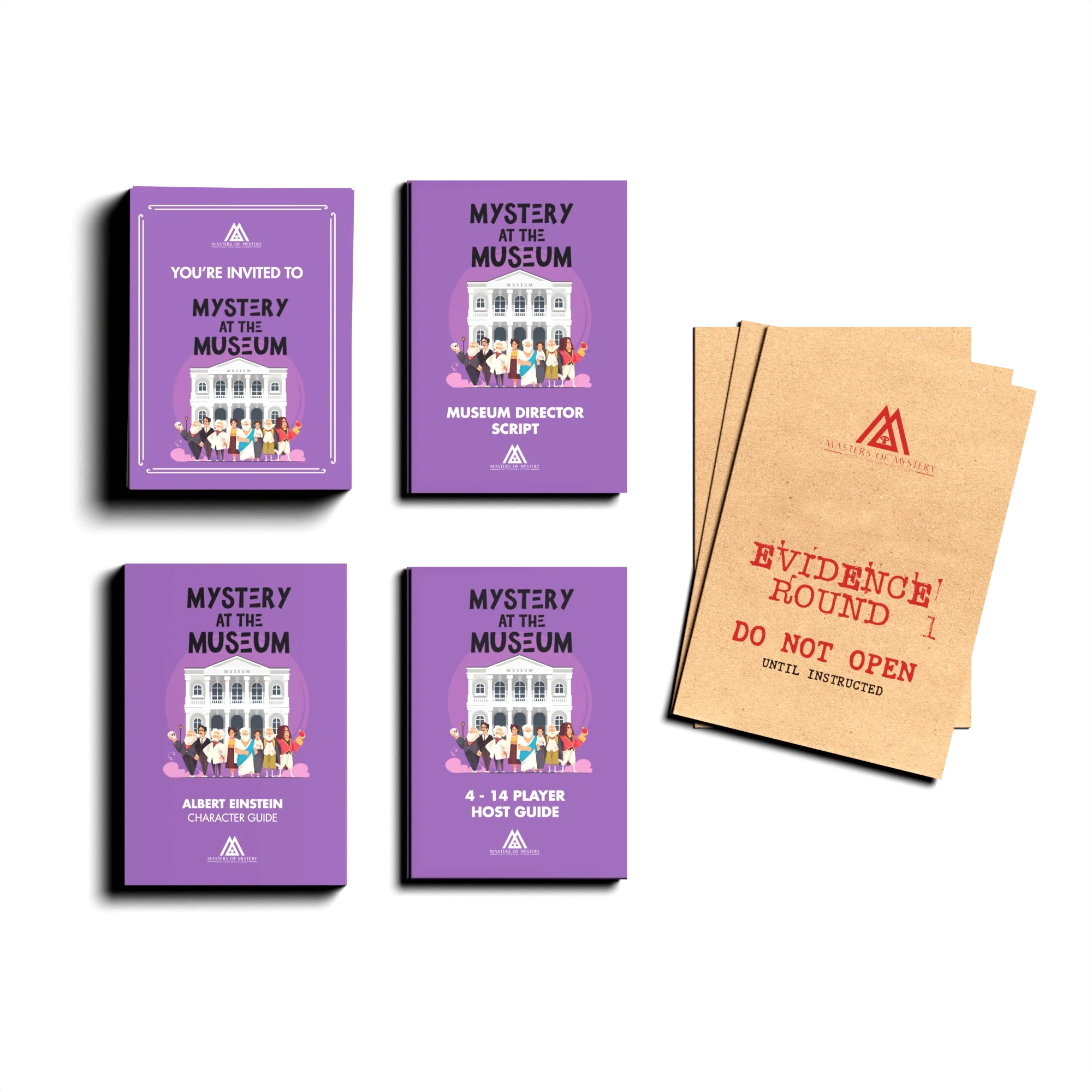 Kids Murder Mystery Game Kit - Mystery At The Museum - Image 3