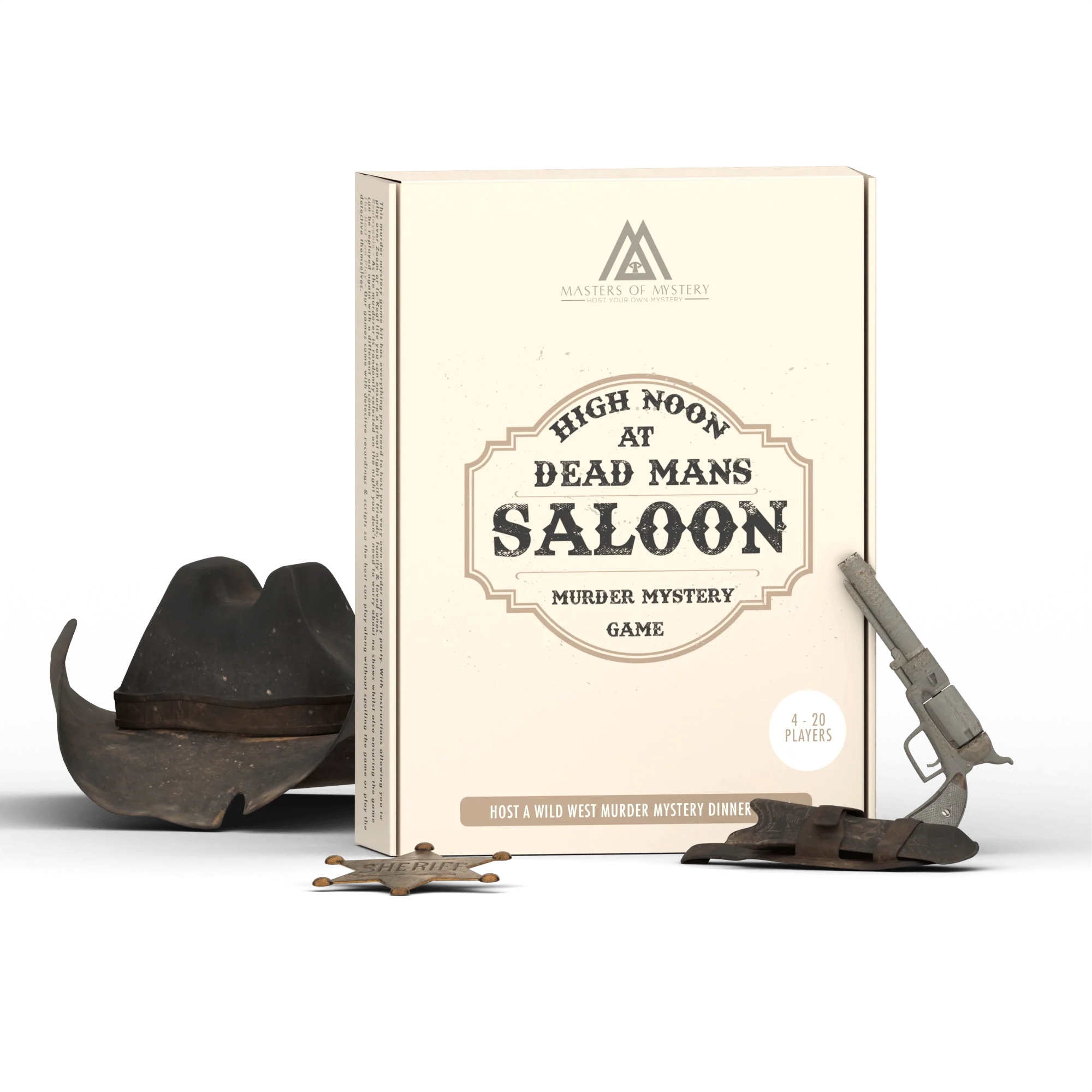 Wild West Cowboy Murder Mystery Host Your Own Game Kit - Image 4