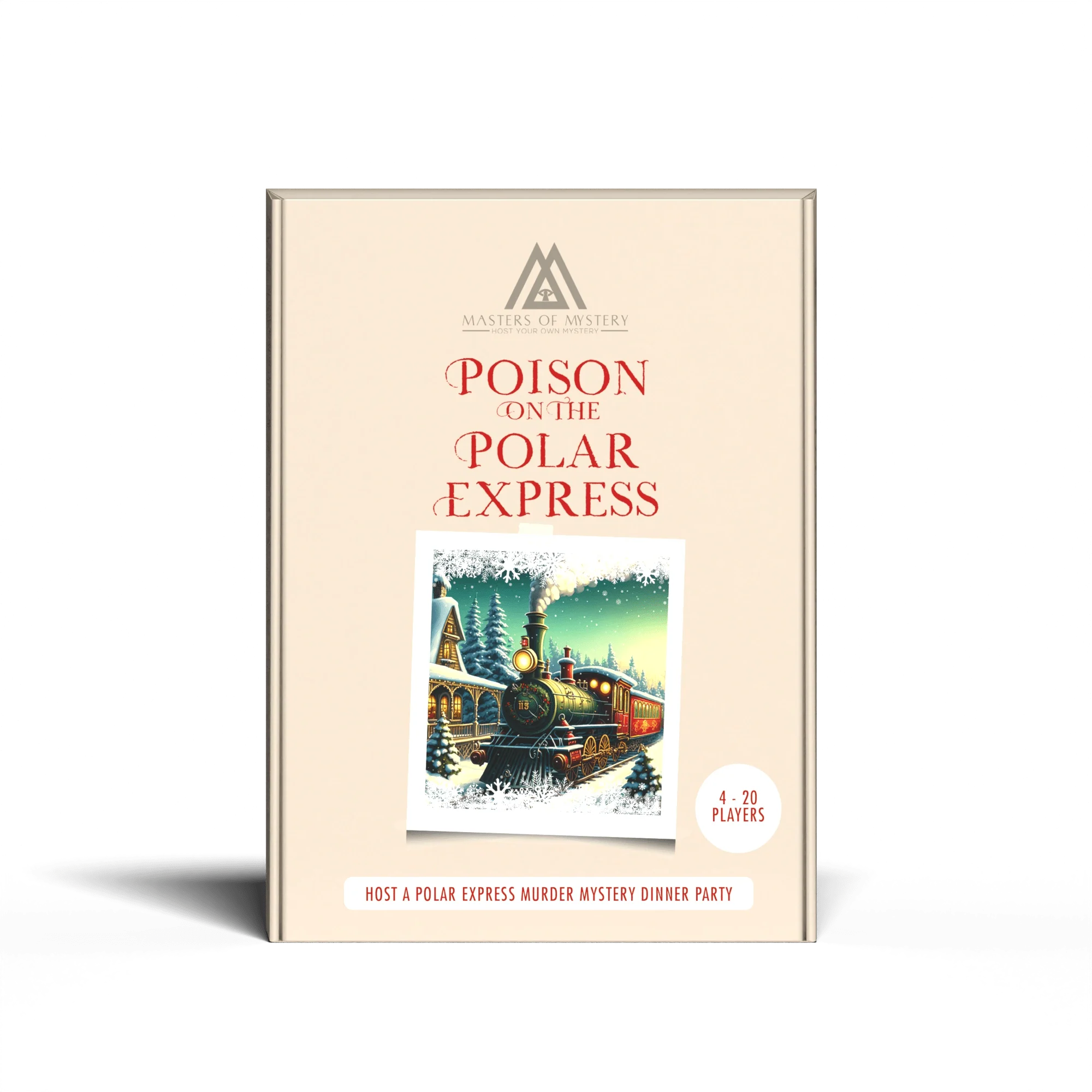 Polar Express Christmas Train Murder Mystery Game Kit - Image 2